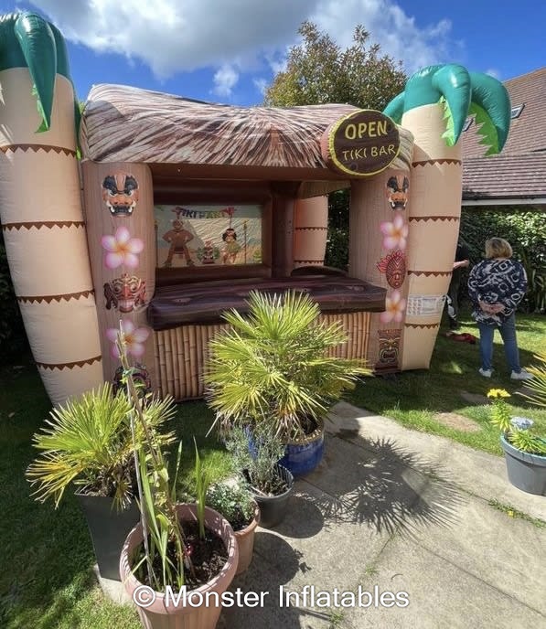 inflatable tiki