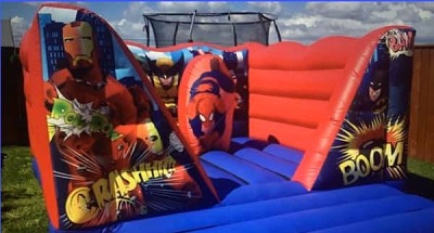 Superhero bouncy castle for hire in Brentwood Bouncy Castle Hire Brentwood